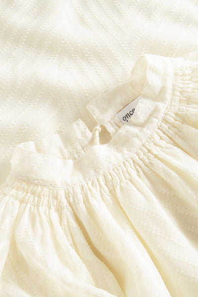 Mimosa Blouse - Cream White