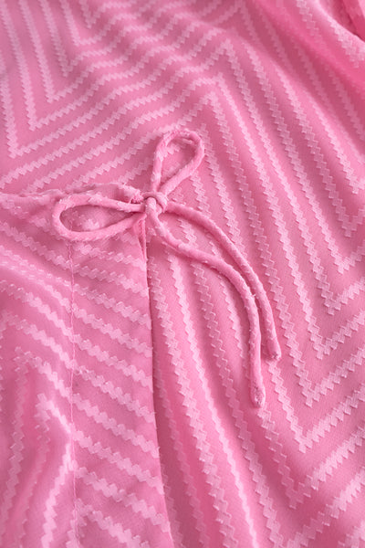 Mimosa Split Blouse - Azela Pink