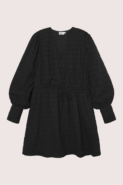 Mimosa Short Dress - Black