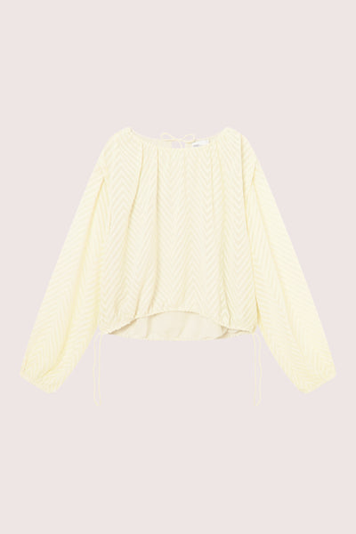 Mimosa Top - Cream White