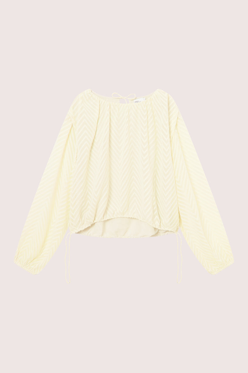 Mimosa Top - Cream White
