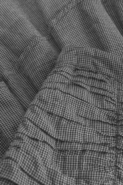 Nina Mini Skirt - Black/White Check