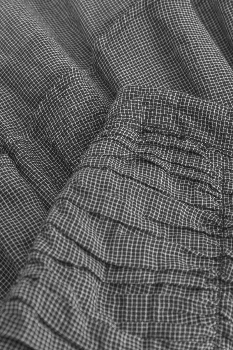 Nina Mini Skirt - Black/White Check