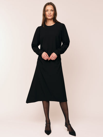 Ebony Long Dress - Black