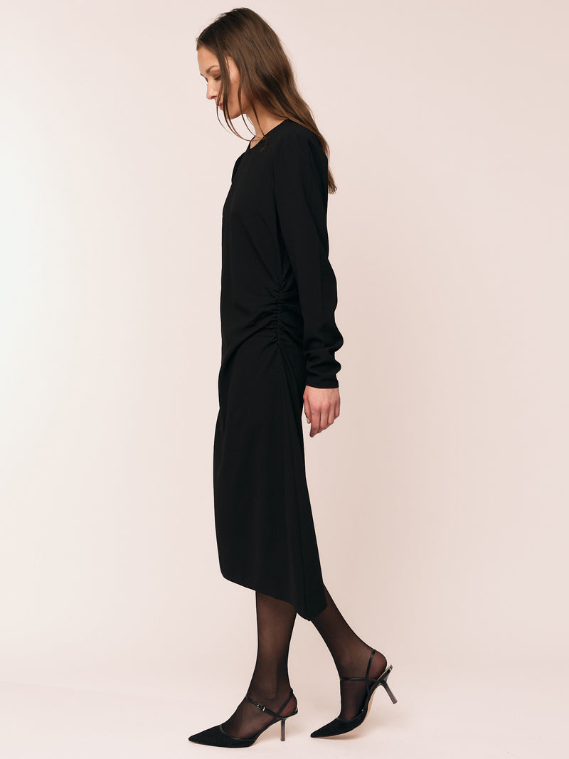 Ebony Long Dress - Black