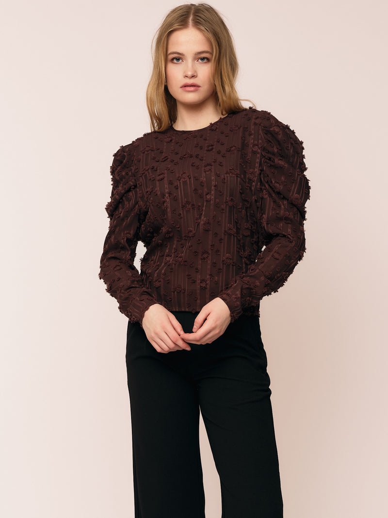 Julia Top - Deep Mahogny