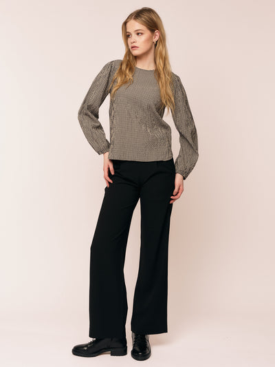 Mercer Blouse - Midnight Blue