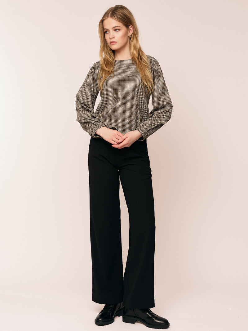 Mercer Blouse - Midnight Blue