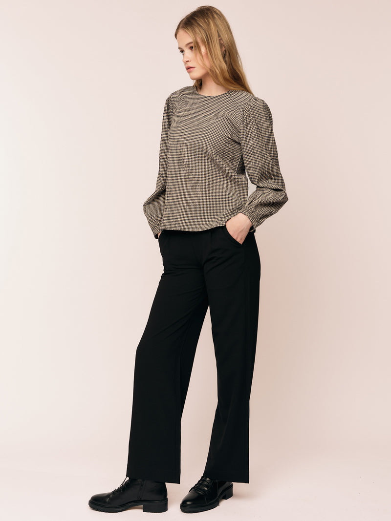 Mercer Blouse - Midnight Blue