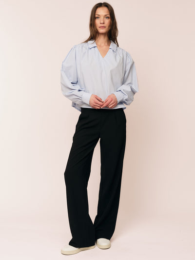 Peyton Blouse - Chambre Blue