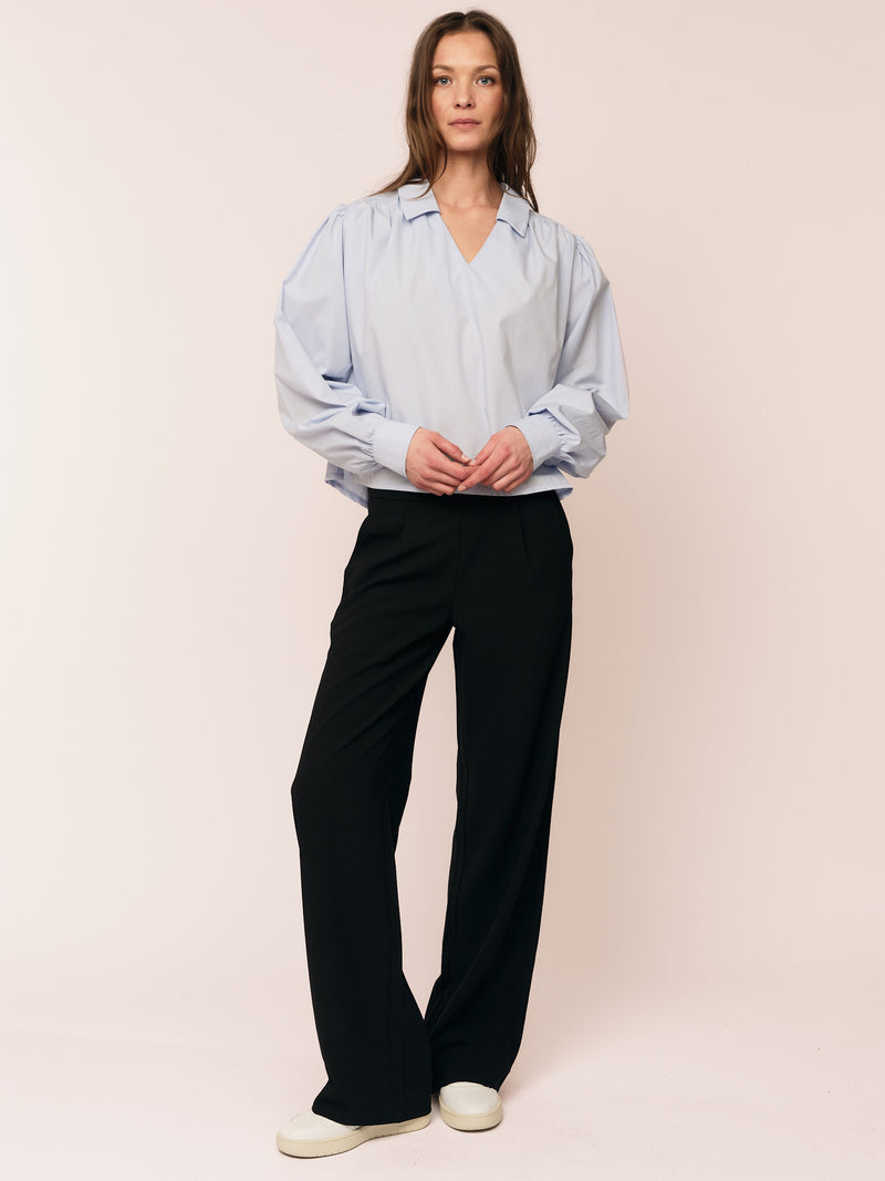 Peyton Blouse - Chambre Blue