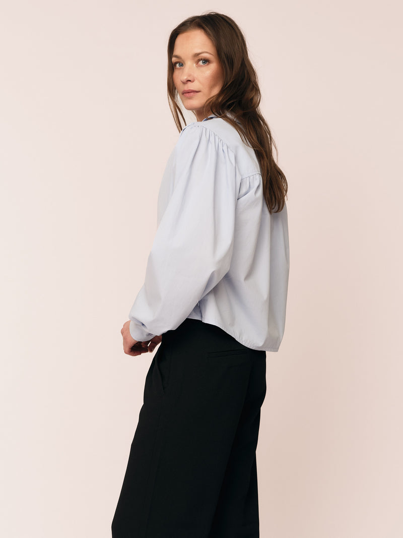 Peyton Blouse - Chambre Blue
