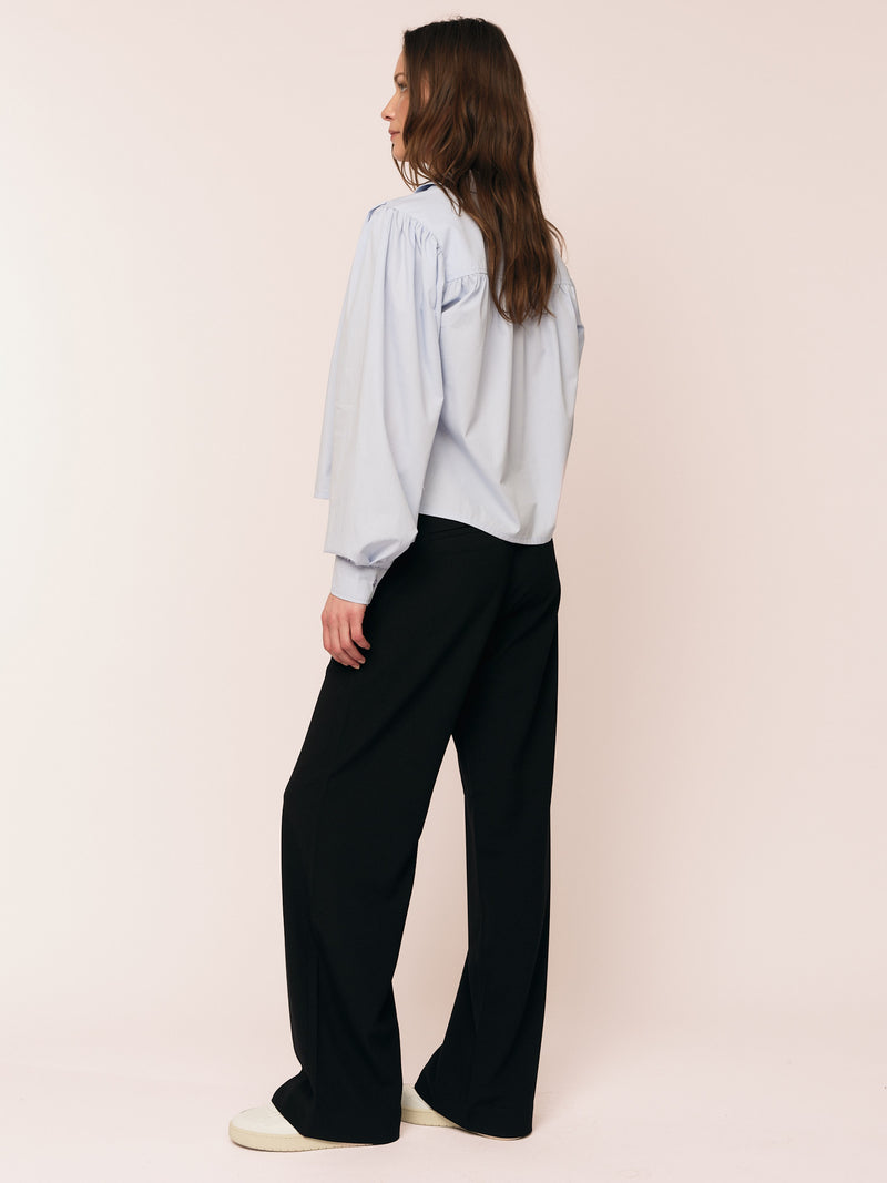 Peyton Blouse - Chambre Blue