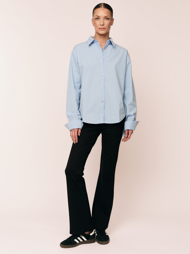 Peyton Shirt - Chambray Blue