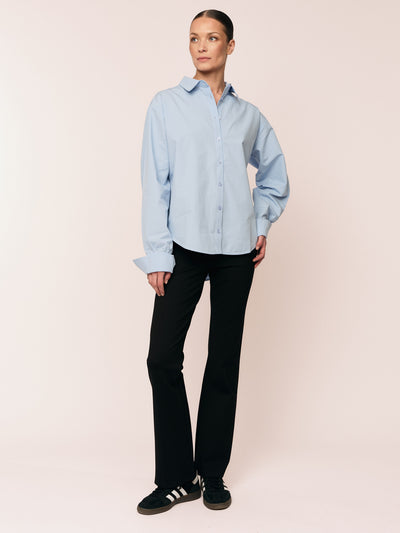 Peyton Shirt - Chambray Blue