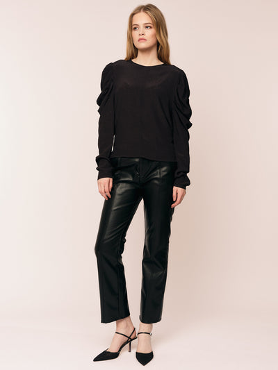 Ellen Top - Printed Plum