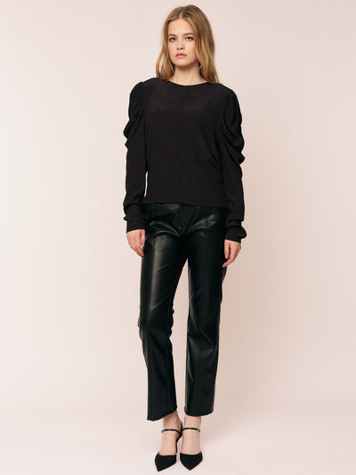 Ellen Top - Printed Plum