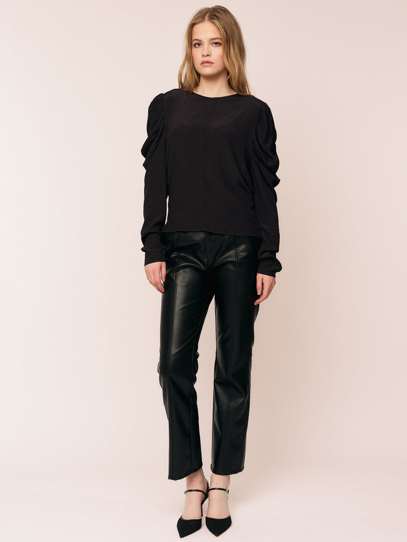 Ellen Top - Printed Plum