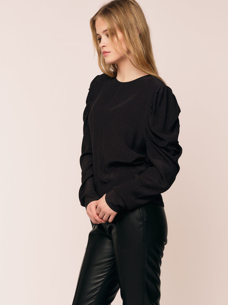 Ellen Top - Printed Plum