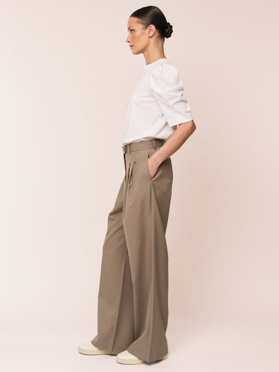 Piruette Wide Trouser - Sand
