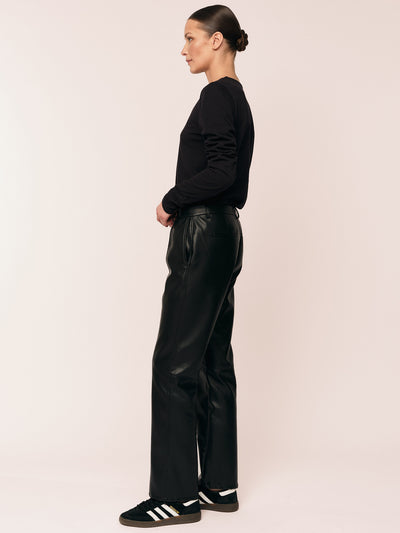 Lumi Cropped Trouser - Black