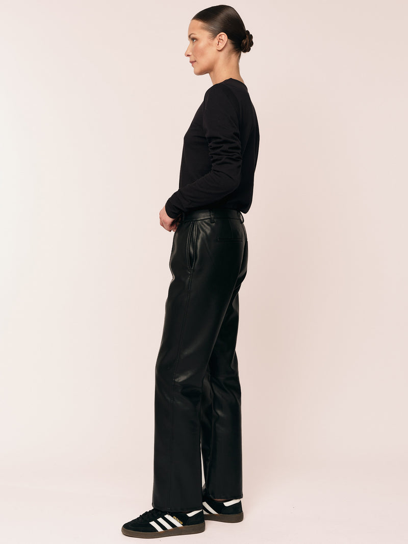 Lumi Cropped Trouser - Black
