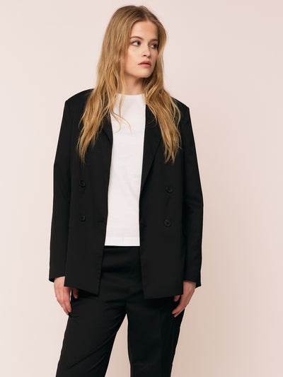 Seven Cropped Trouser - Black