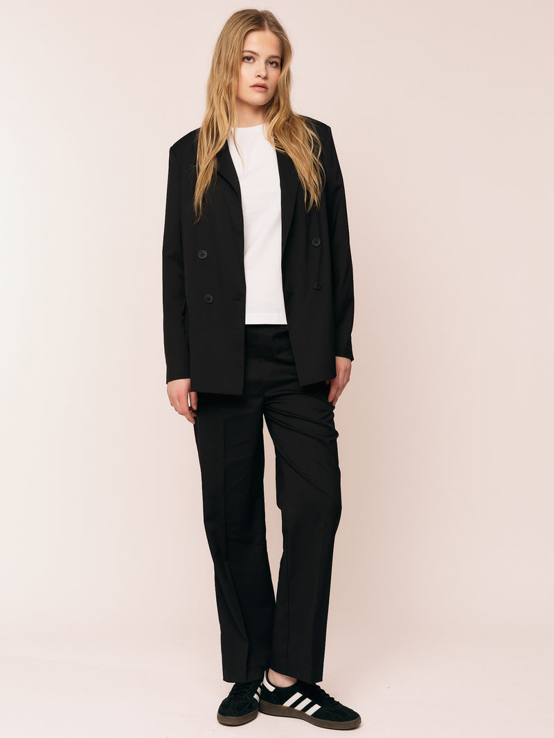 Seven Cropped Trouser - Black