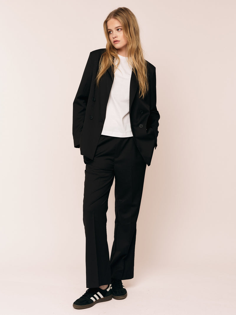 Seven Cropped Trouser - Black