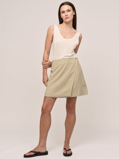 Shade Wrap Skirt - Sea Green