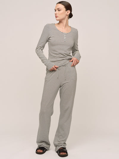 Zuma Sweater - Navy Stripe