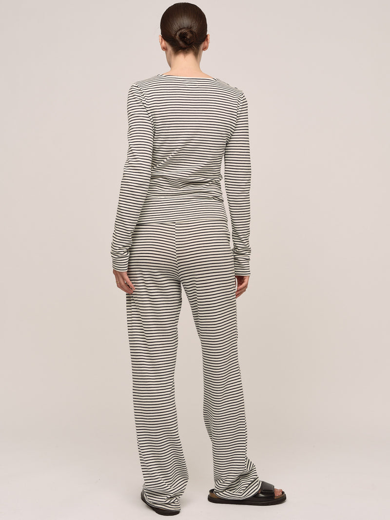 Zuma Sweater - Navy Stripe