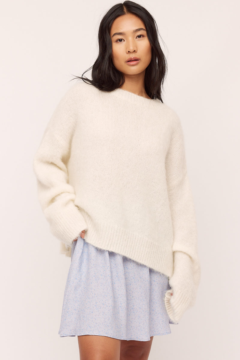 Elisa Skirt - Blue Petite Flower