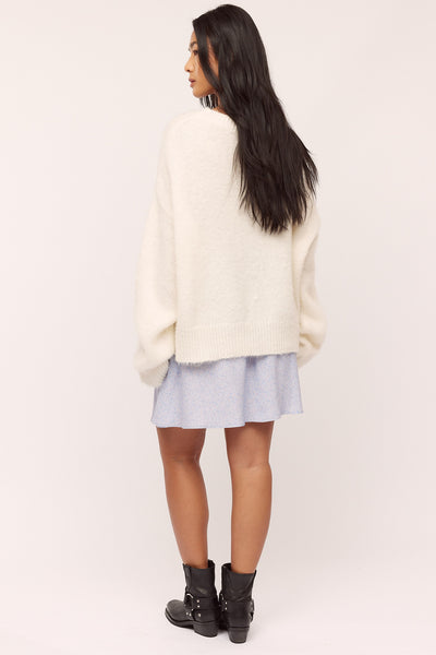 Elisa Skirt - Blue Petite Flower