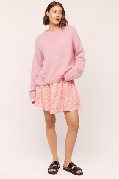 Elisa Skirt - Pink Petite Flower