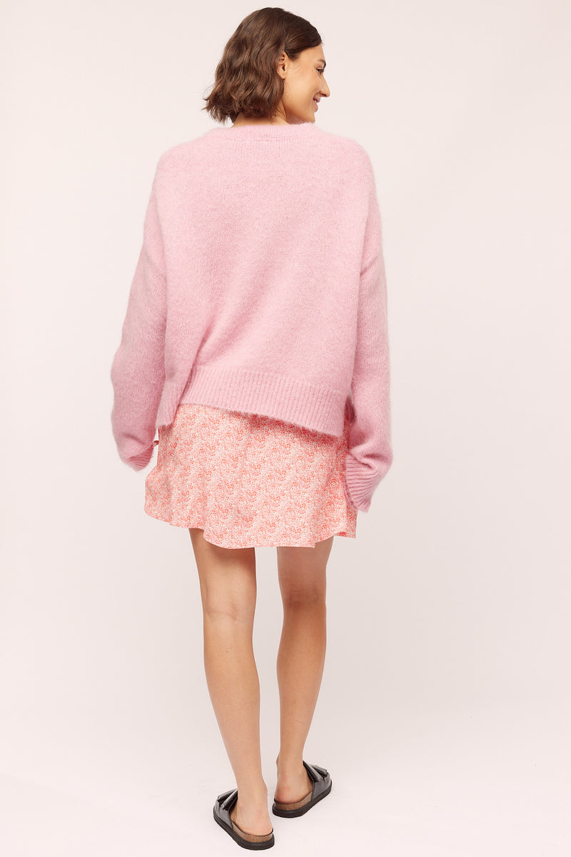 Elisa Skirt - Pink Petite Flower
