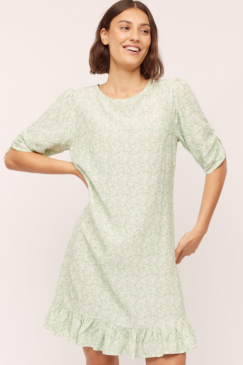 Ellen Dress - Green Shades