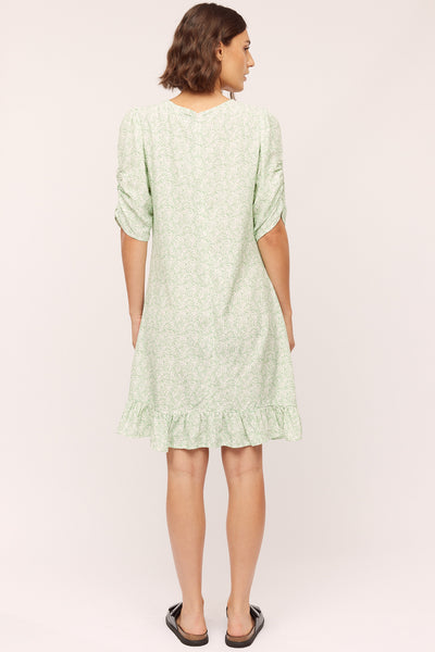 Ellen Dress - Green Shades