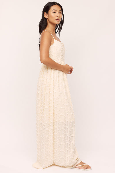 Julia Smock Dress - Vanilla