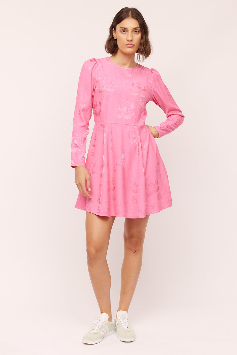 Belle Mini Dress - Azela Pink
