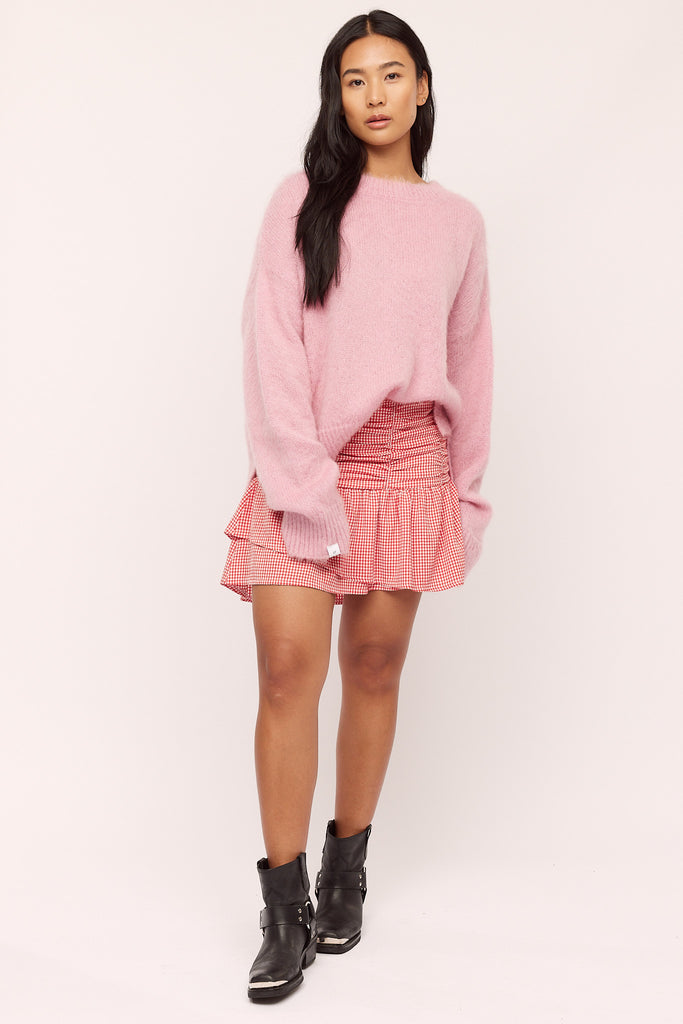 Mari Skirt - Red Checked – Once Untold
