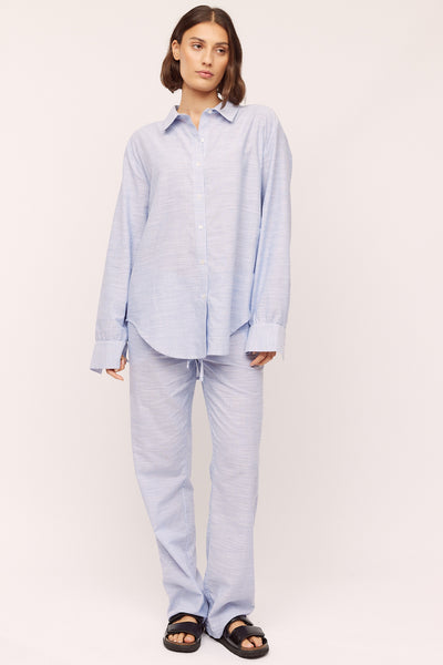 Mai Trouser - Blue Stripe