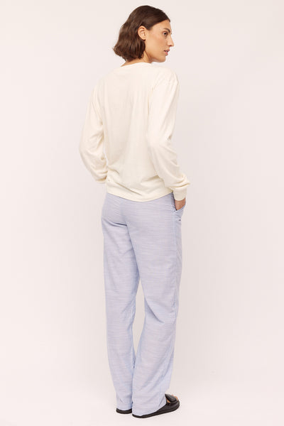 Mai Trouser - Blue Stripe