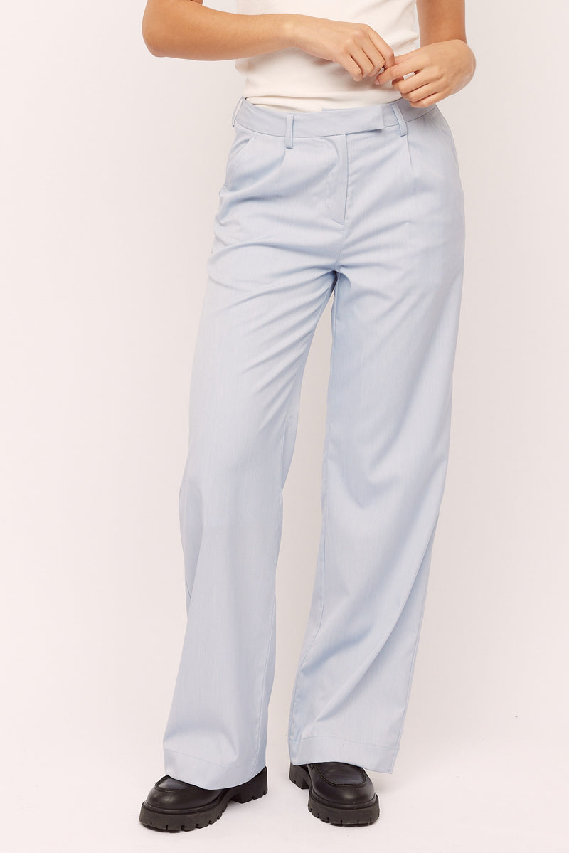 Seven Trouser - Sky Blue Melange