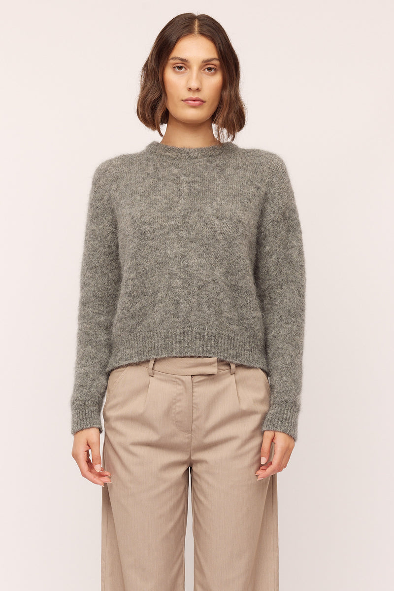 Astrid RN Sweater - Grey Melange