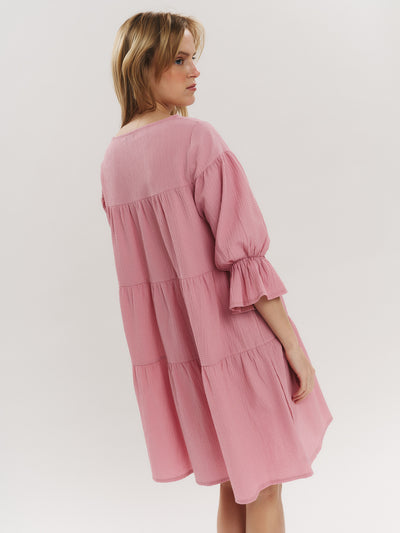 Indiana Dress - Washed Pink