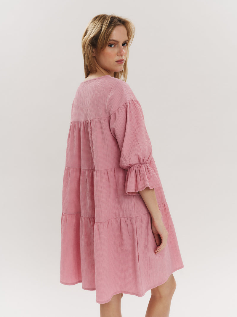 Indiana Dress - Washed Pink