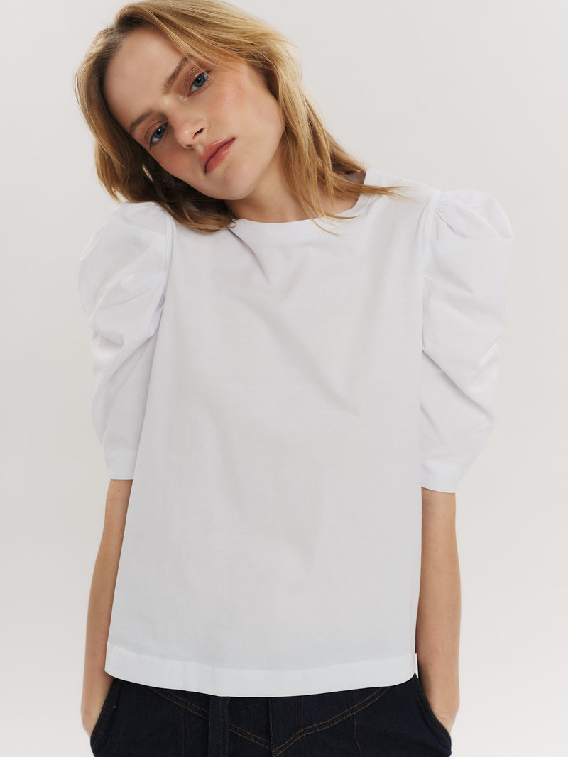 Empire SS Tee - White