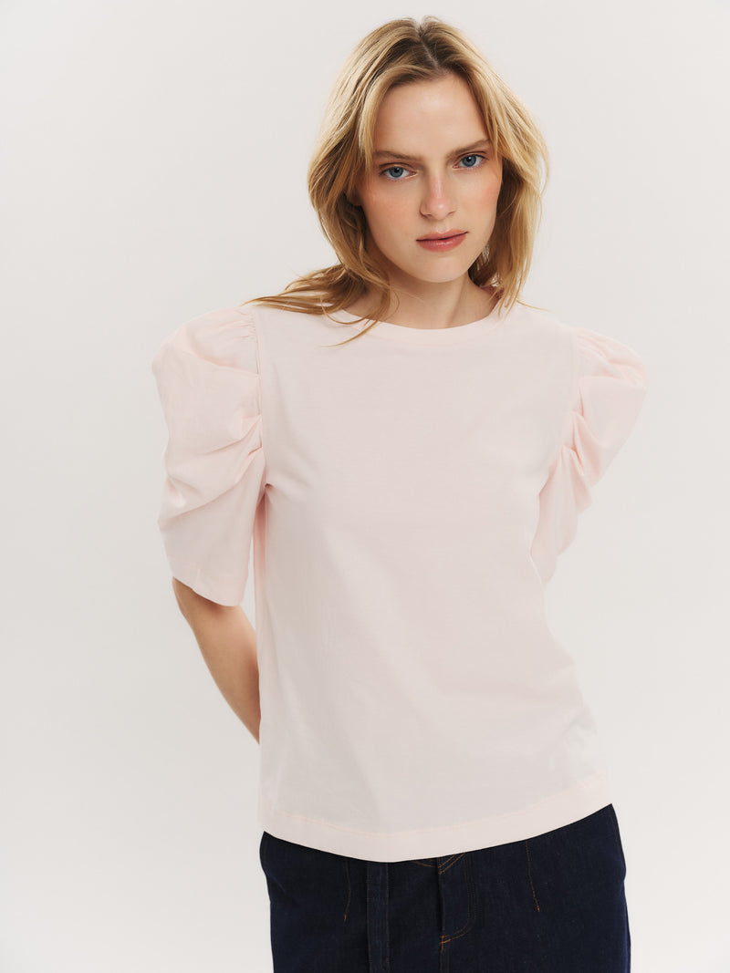 Empire SS Tee - Soft Pink