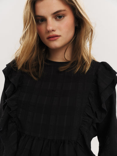 Maja Blouse - Washed Black
